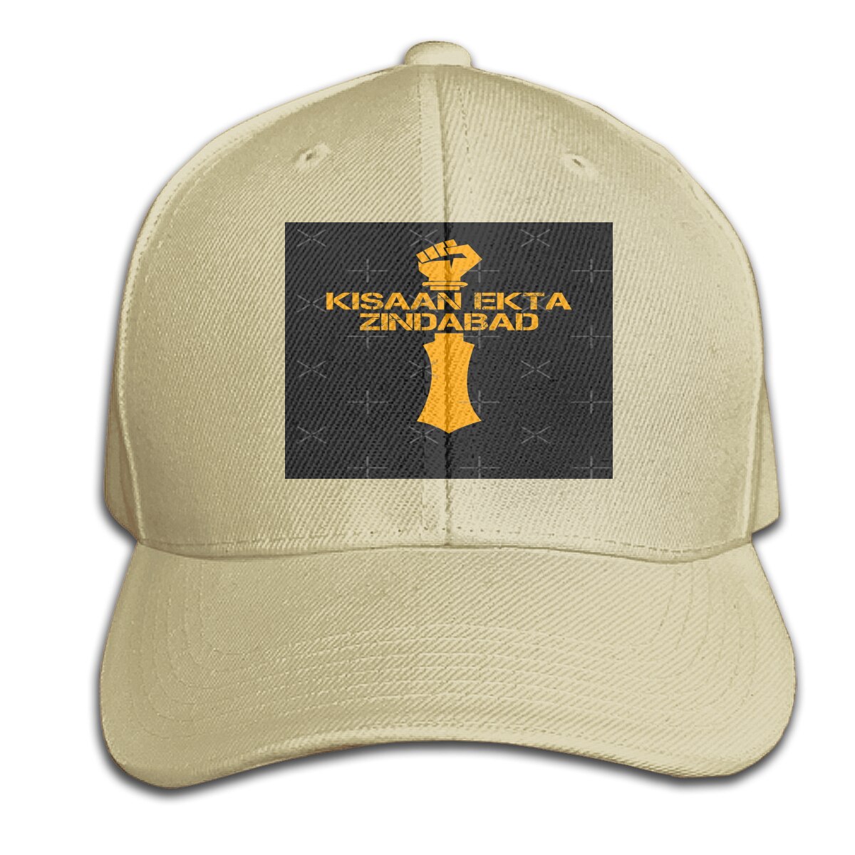 Kisaan Majdoor Ekta Zindabad I - Punjab Farmers Top Cap Humour Hat: Natural