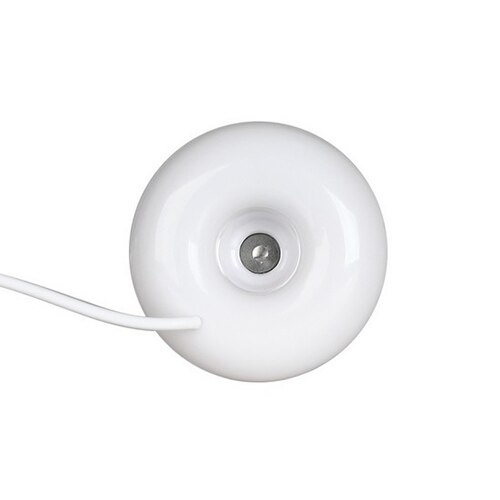 Mini Draagbare Donuts Usb Luchtbevochtiger Luchtreiniger Geurverspreider Stoom Veilig Gebruik Voor Thuis & Auto Bevochtiging Verstuiver: White