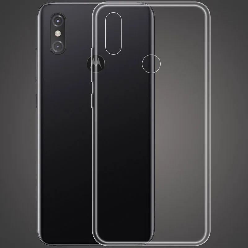 Silicone Clear TPU Case For Moto P30 Note One Pro Back Cover For Moto One Power Vision Action Hyper Fusion Plus Macro Case