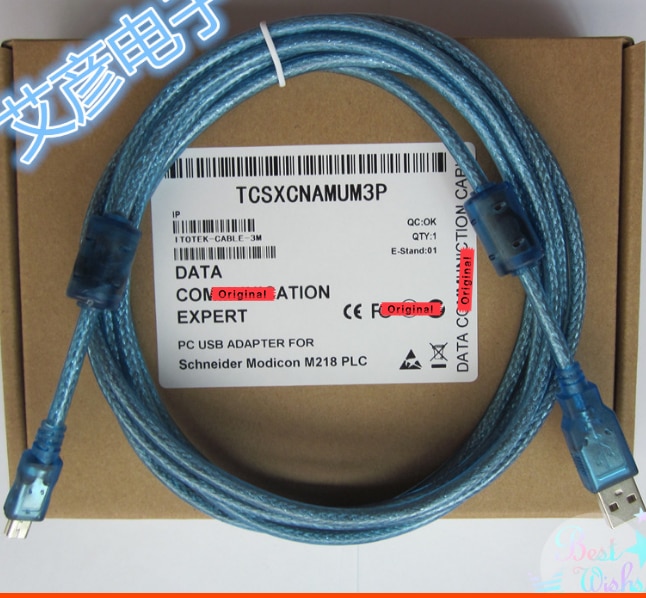 TCSXCNAMUM3P Suitable Schneider M218/238/258 Series Processor PLC Programming Cable