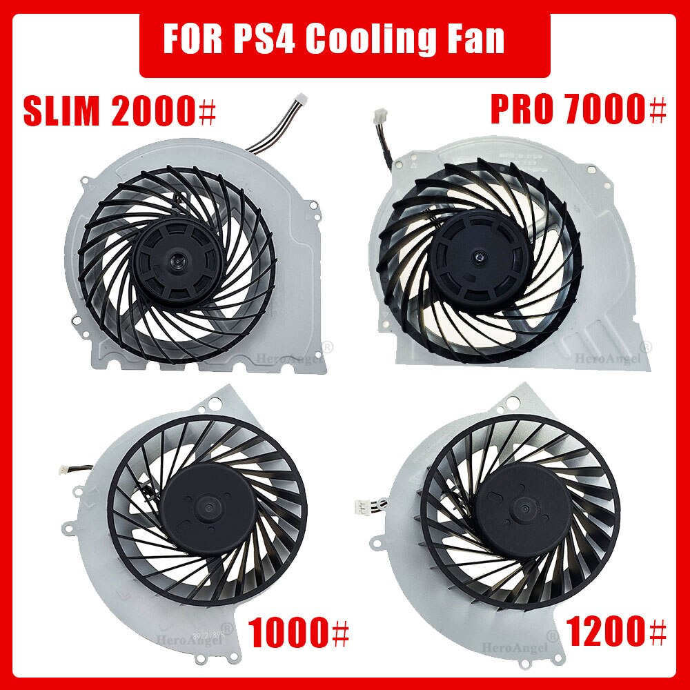 Vervanging Interne Cooling Fan Ingebouwde Koeler Deel Voor PS4 1000 # / 1100 #1200 # Slim 2000 # Voor PS4 Pro 7000 # Serie