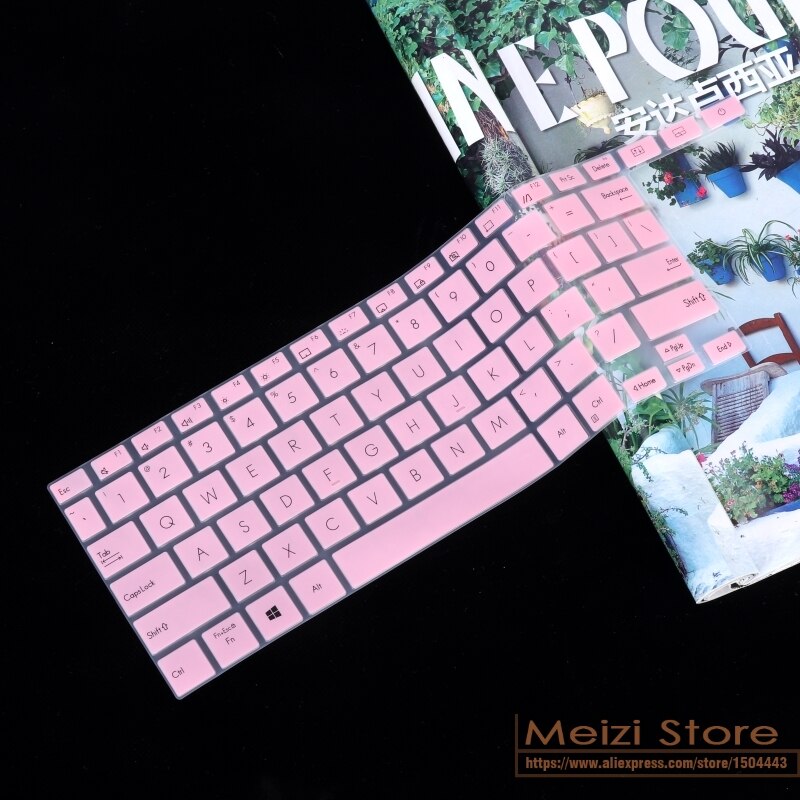 laptop Keyboard skin Protector Cover For ASUS ZenBook Duo UX482 UX482EA UX482EG UX482E UX 482 EA EG FL FN 14 inch UX4100E: pink