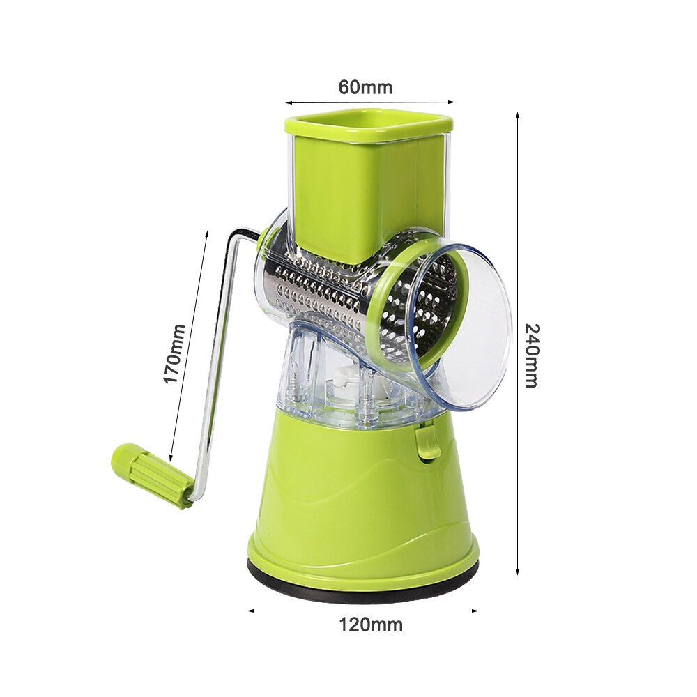 Vegetable Cutter Round Slicer Potato Carrot Cheese Shredder Food Processor Vegetable Chopper kitchen Roller Gadgets Tool