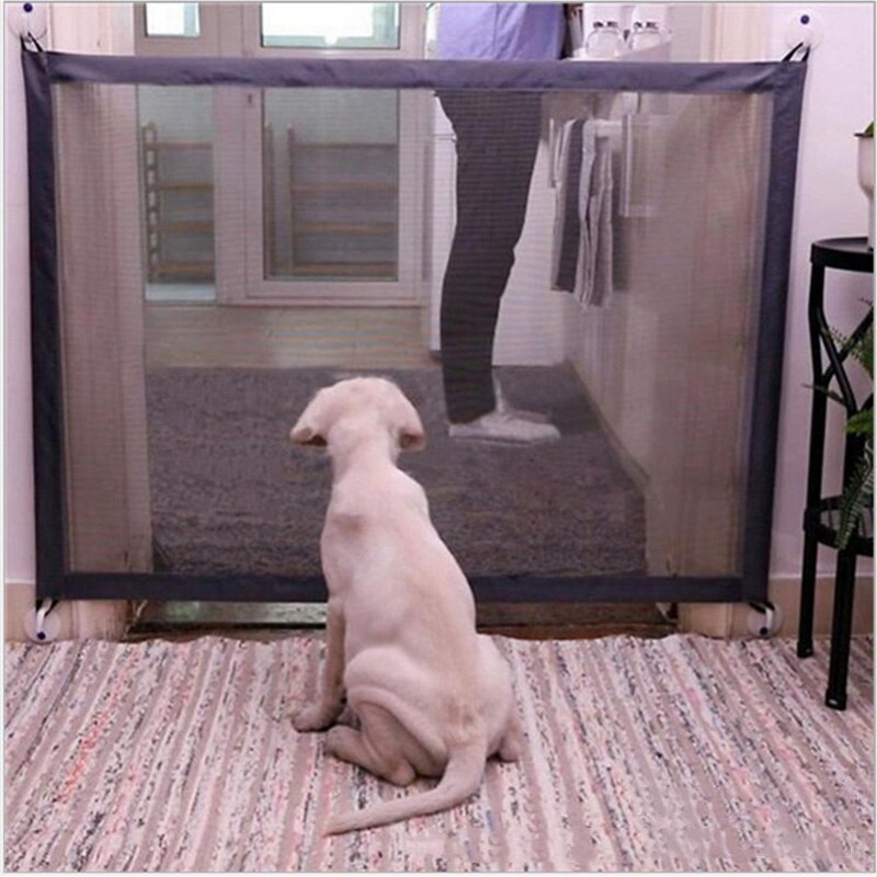 ZOOPEEN Foldable Dog Cloth Net Portable Protective Net Cloth Fence Cat And Dog Obstacles Prevent Dogs Running Pet Accessories