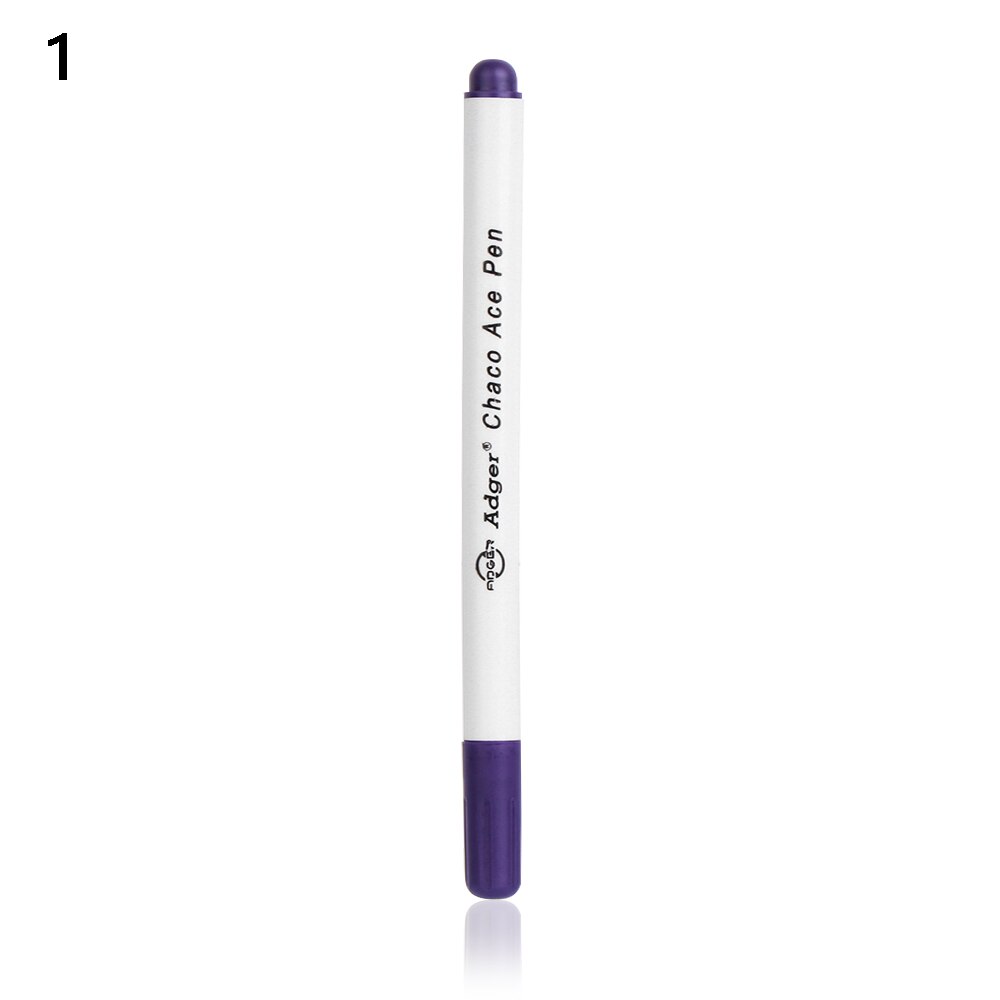 3 stijlen Uitwisbare Pen Water Oplosbare Stof Marker Pen Dubbele Hoofd Verdwijnen Automatisch Stof Marker Pen Art Accessoires: 01