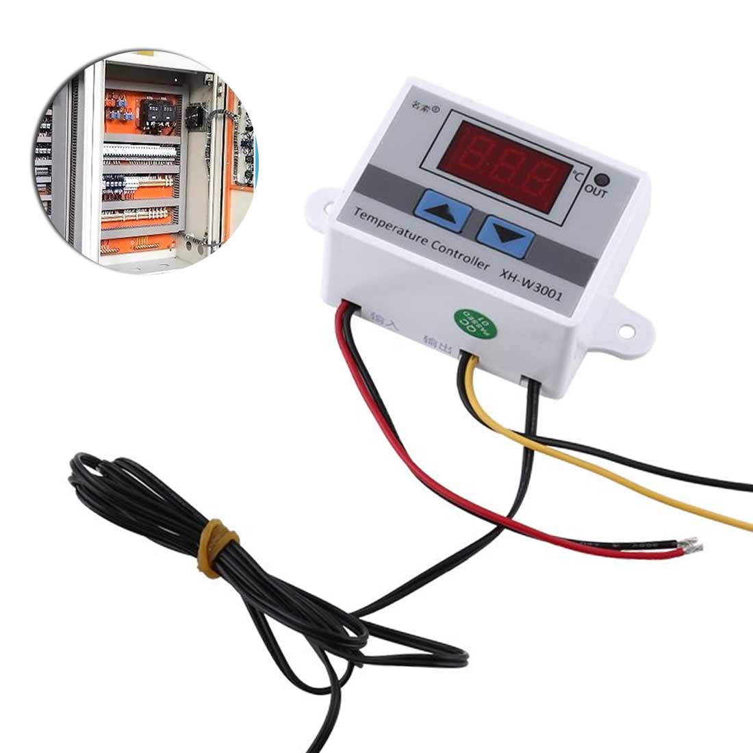 Digital Temperature Controller Thermostat for Aquarium Incubator Water Heater Temp Regulator Thermal Control 12V/ 24V/ 220V