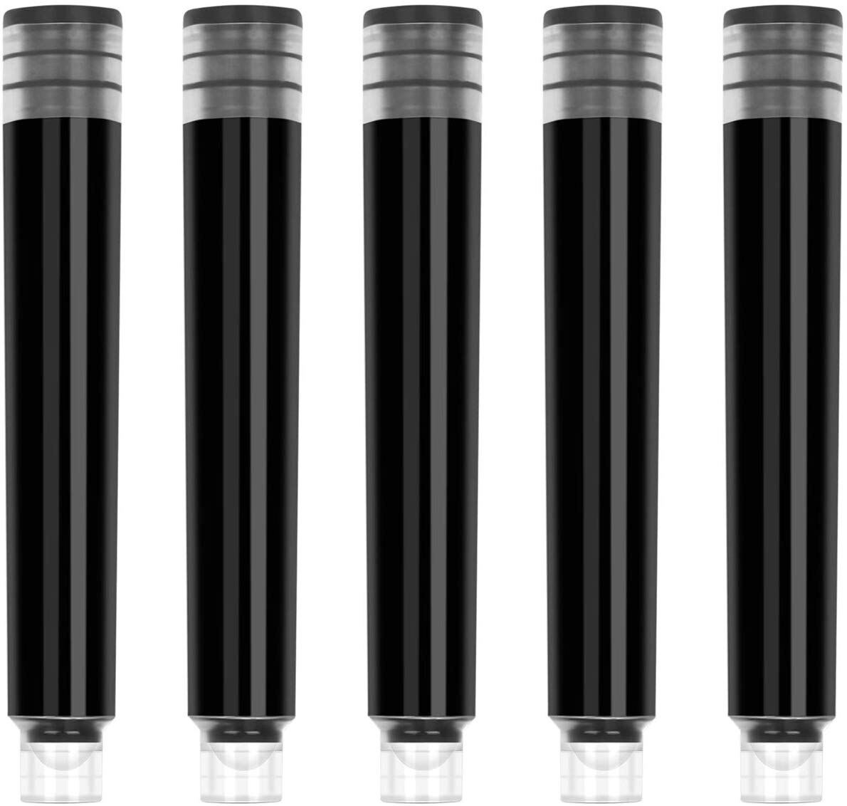 30 unidades de cartuchos de tinta Hongdian para pluma estilográfica negra/azul de 3,4mm de diámetro para bolígrafos HongDian Ink Pen / Wing Sung