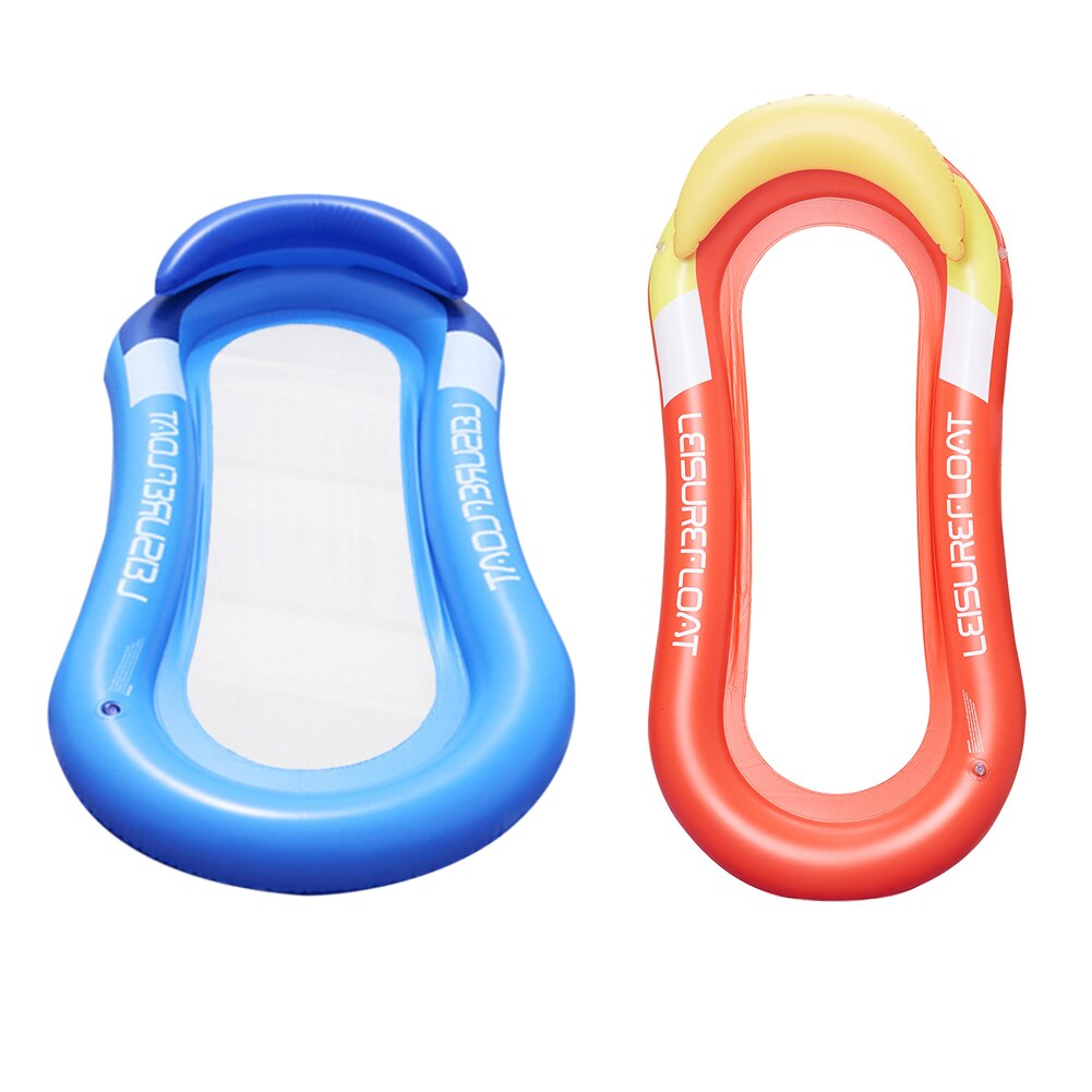 Opblaasbare Drijvende Rij Zwemmen Party Beach Water Zwembad Float Ligstoel Stoel Draagbare Air Matras Water Sport Accessoires