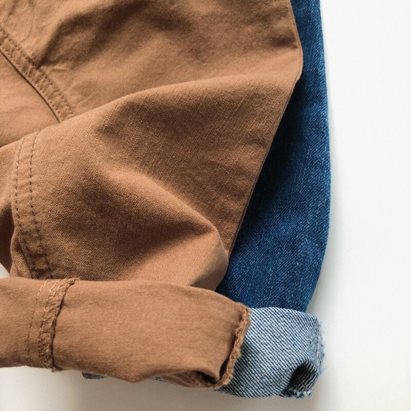 Pantaloni da Cowboy Casual da bambina per bambini pantaloni in Denim tinta unita per bambini autunno inverno pantaloni in Denim per bambini in stile coreano