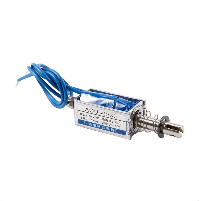 DC 24V Push-Pull Actuator Frame Type Elektromagneet Solenoid Elektrische Magneet