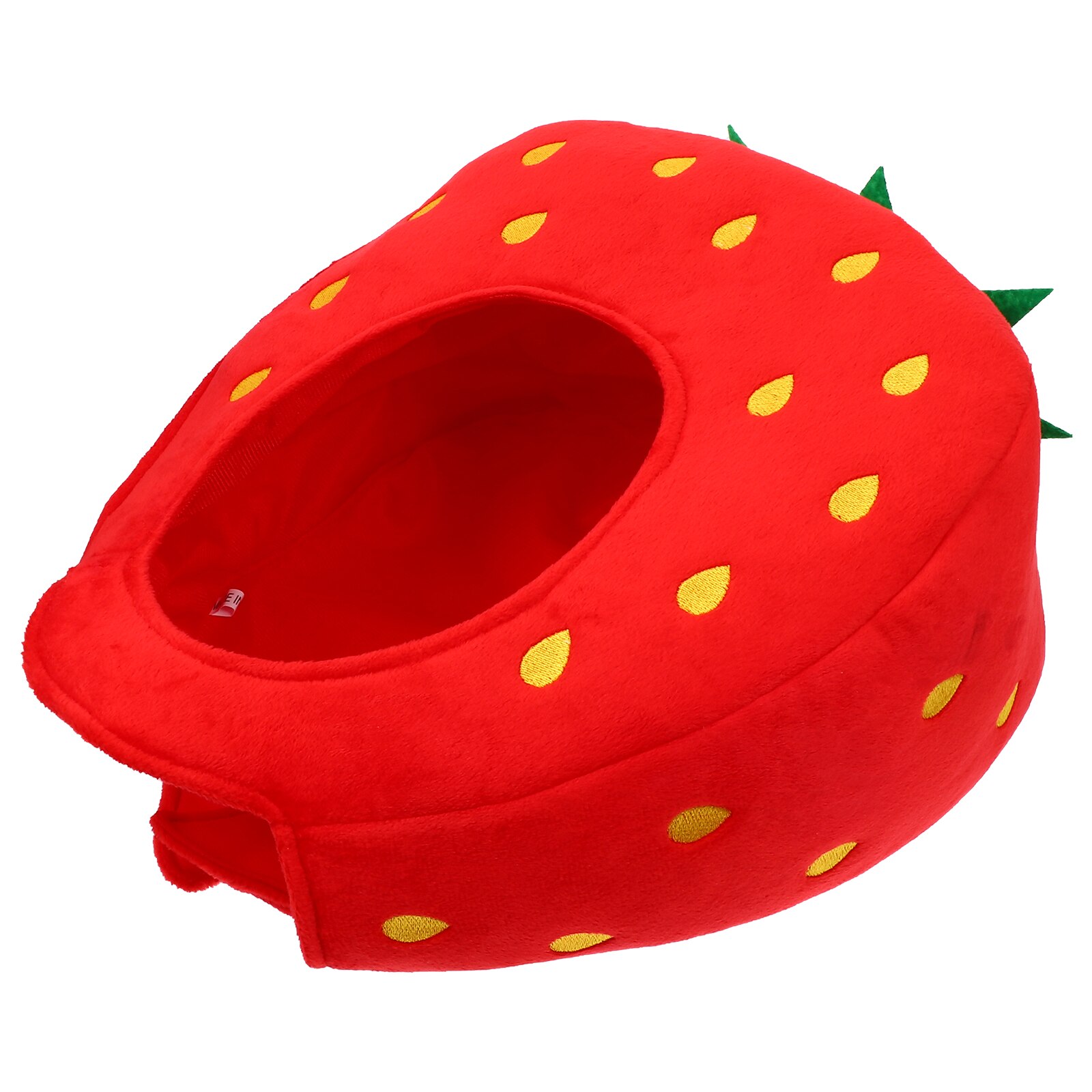 Chapeau de fête en forme de fraise, couvre-chef de dessin animé, couvre-chef pour Festival Cosplay, 1 pièce