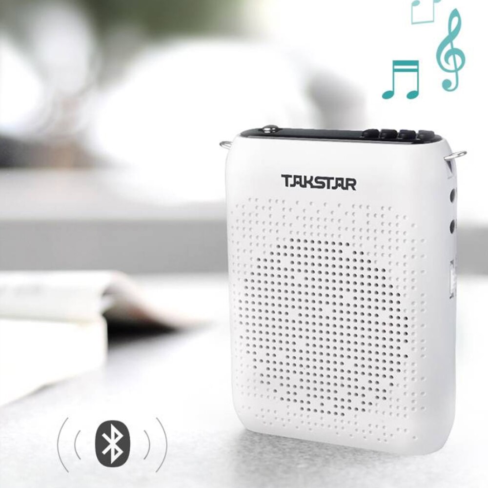 Amplificatore vocale da 10W riproduzione di musica portatile con amplificazione del suono, microfono cablato altoparlante per cuffie per insegnanti di classe guida turistica