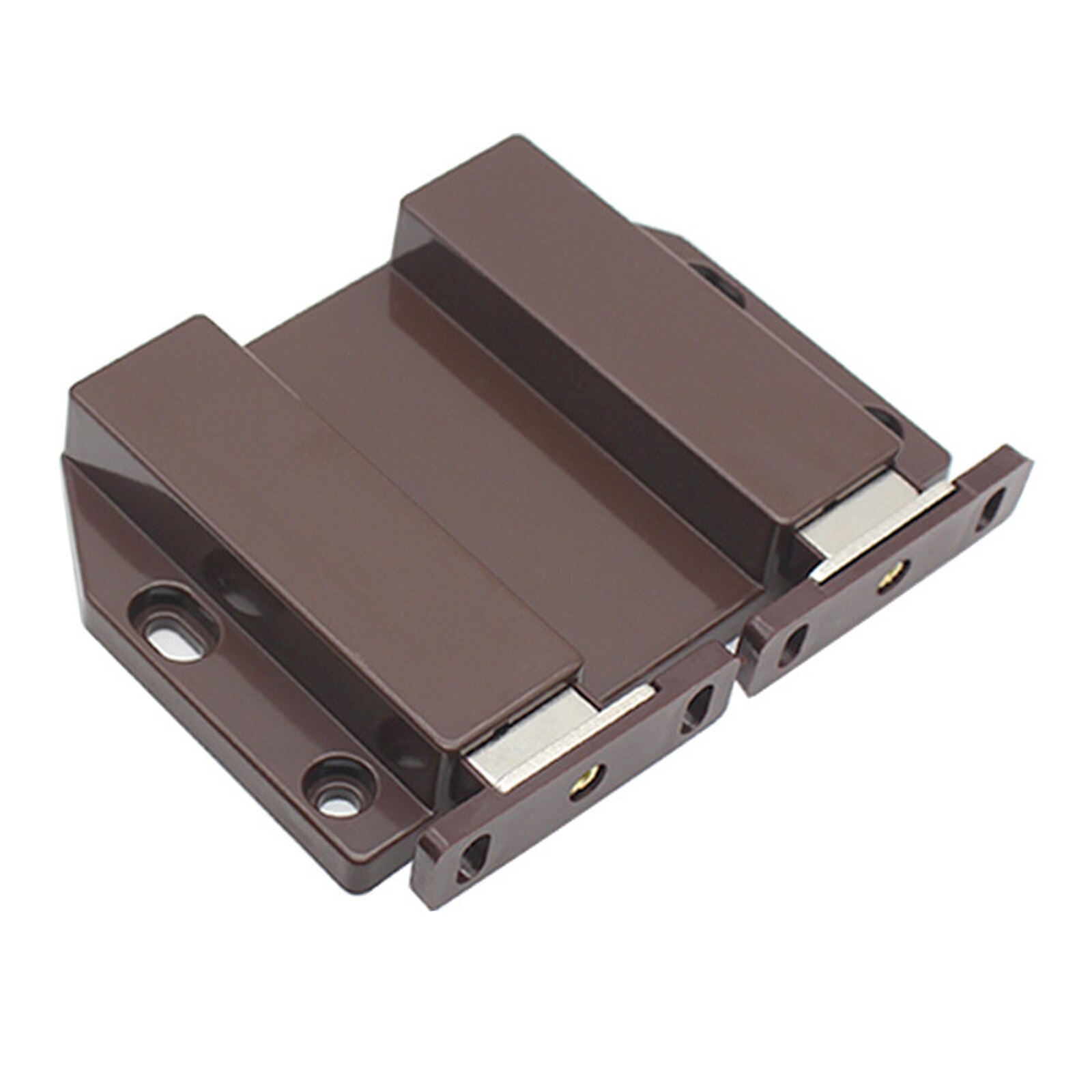 1 pc Double Magnetic Catches Stopper Cabinet Catch damper Buffer Touch Latch Cupboard Push To Open For Closet Door