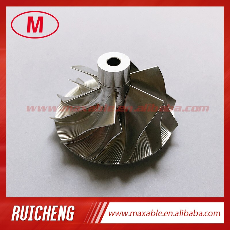 KP39/BV39 34.80/42.15Mm 6 + 6 Blades Reverse Turbo Billet/Frezen/Aluminium 2618 Compressor wiel