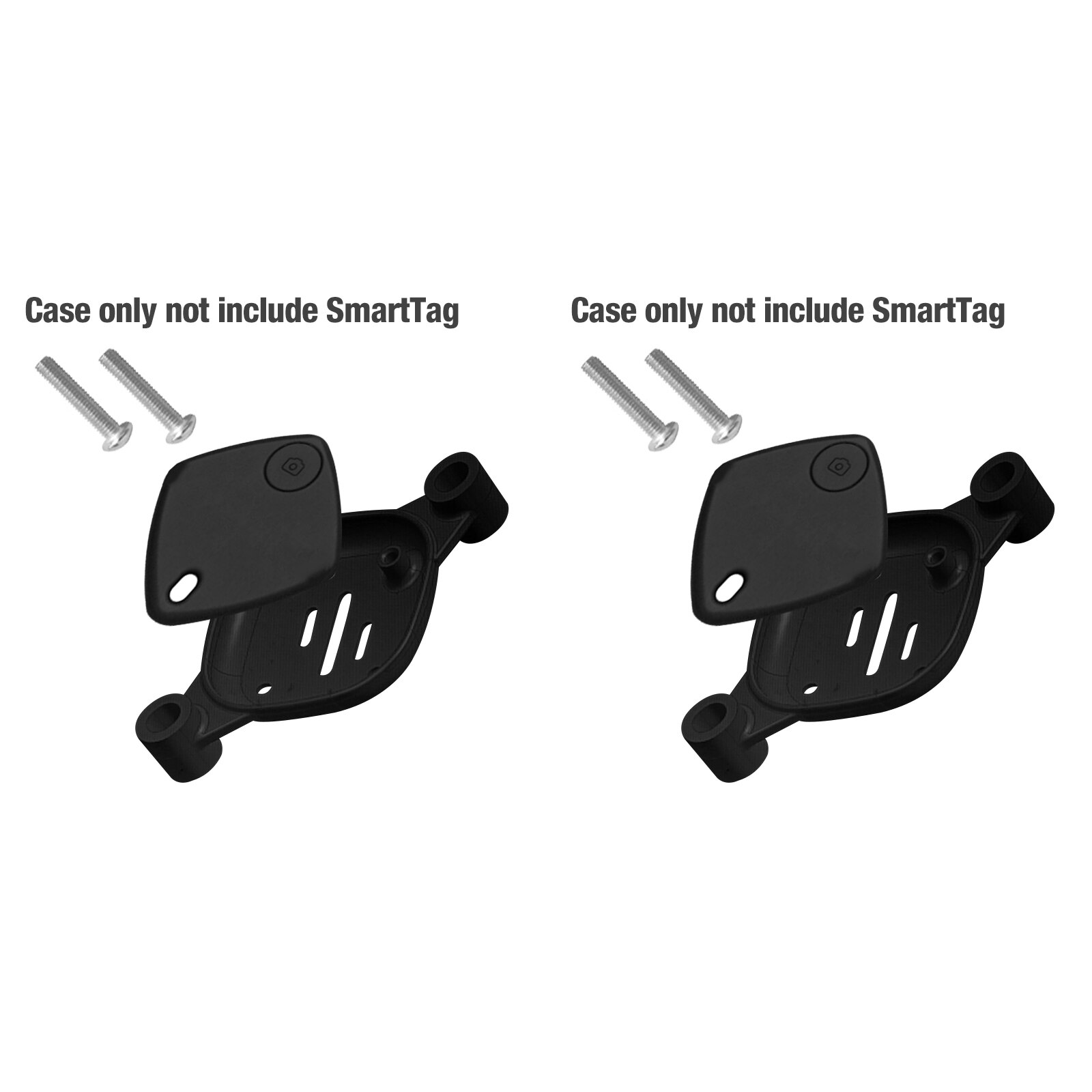 Manchon de protection Anti-perte pour AirTag, support d&#39;arc de siège, vtt de route, support de montage de vélo, porte-clés en Nylon, étui de localisation: SmartTag Case 2 Pcs