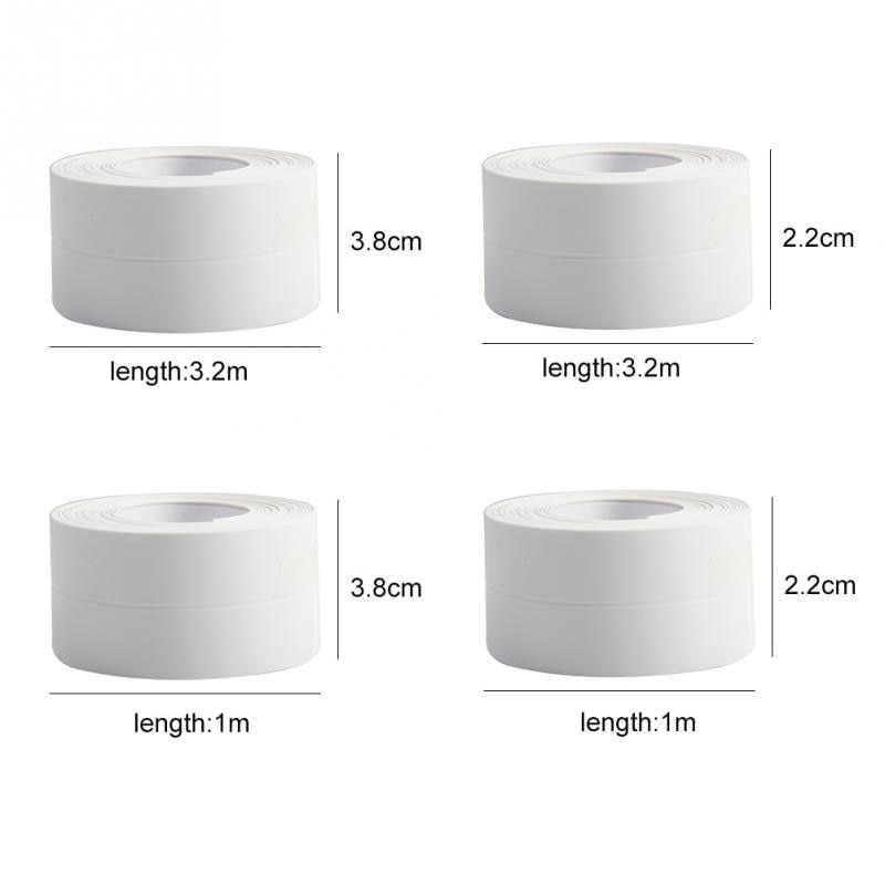 DIY Wall Corner Line Sticker Ceramic Sticker PVC Waterproof Kitchen Tape Bathroom Accessories Self Adhesive seam Stickers