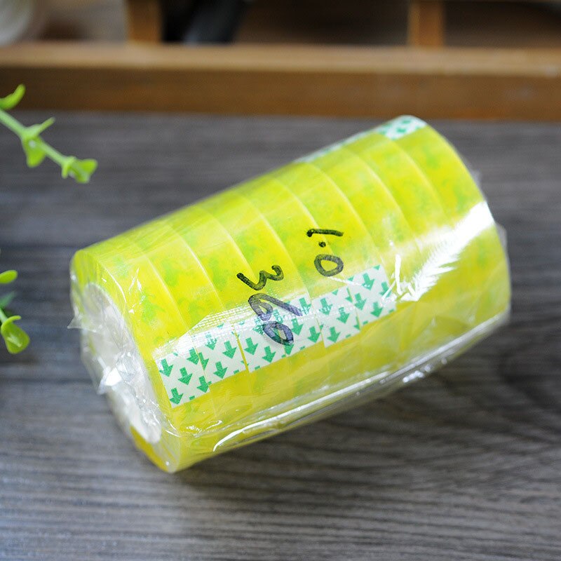 Office Stationery Tape Selling Packaging Tape Scotland Transparent Packaging Repair Patch Tape 10mm* 30m