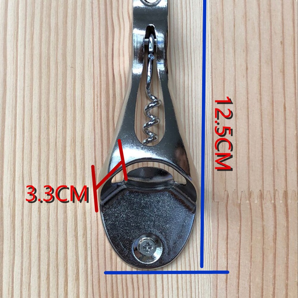6.45*5.85cm flesopenerringen van puur koper, brons metaal, muurbevestigd bierflesdop, wijnflesdop, barkeukengereedschap