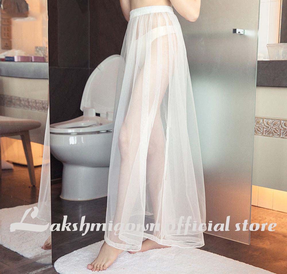 Inner Skirt Pick Up Gather Skirt Slip Wedding Dress Petticoat Underskirt for Bridal Save You From Toilet Water