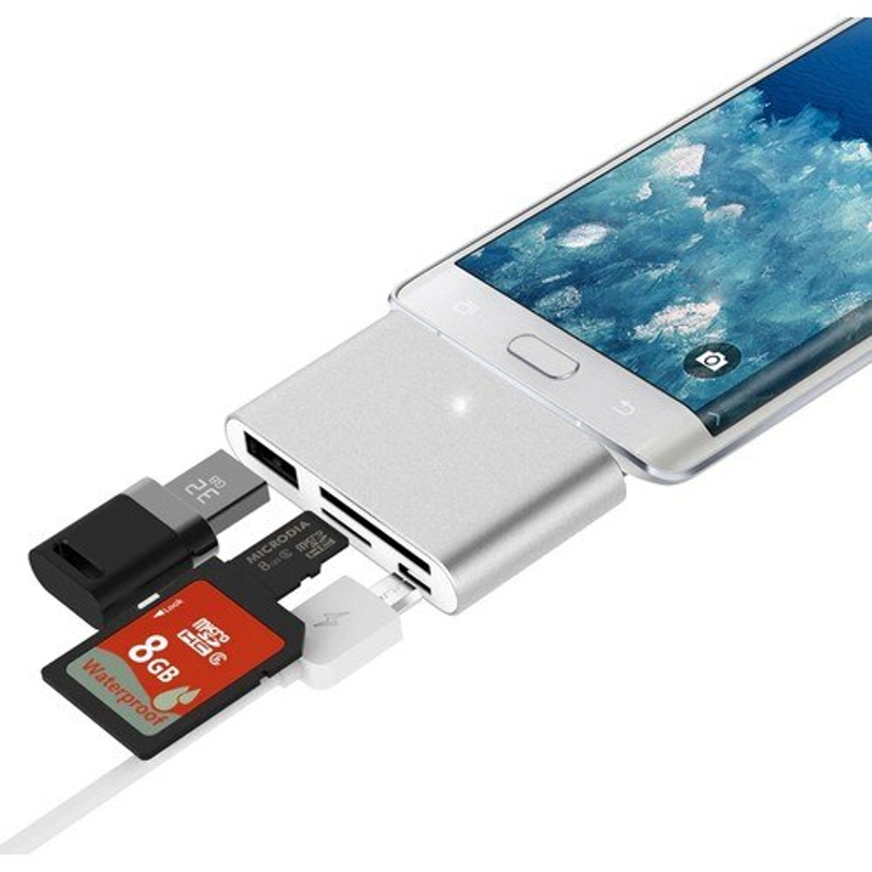 Alfais 4397 Type C Usb 3.1 Kaartlezer Sd Microsd Tf Hub Alle Converter Converter Adapter Uit Turkije