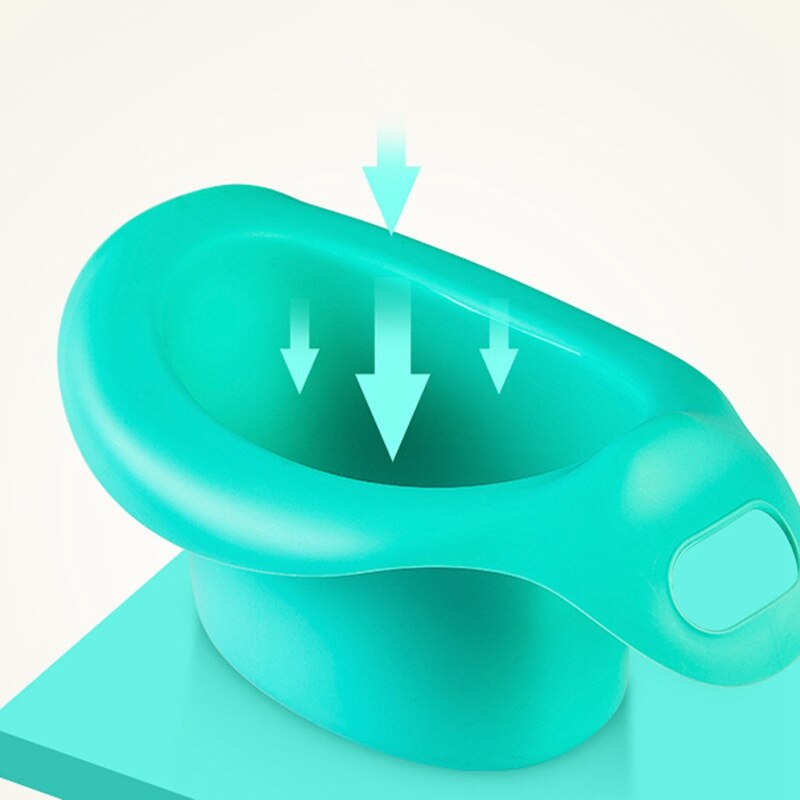 Draagbare pot baby toiletbril pot kom schattige kinderpot kinderen pp trainingsbroek jongen meisjes comfortabele rugleuning toiletpot