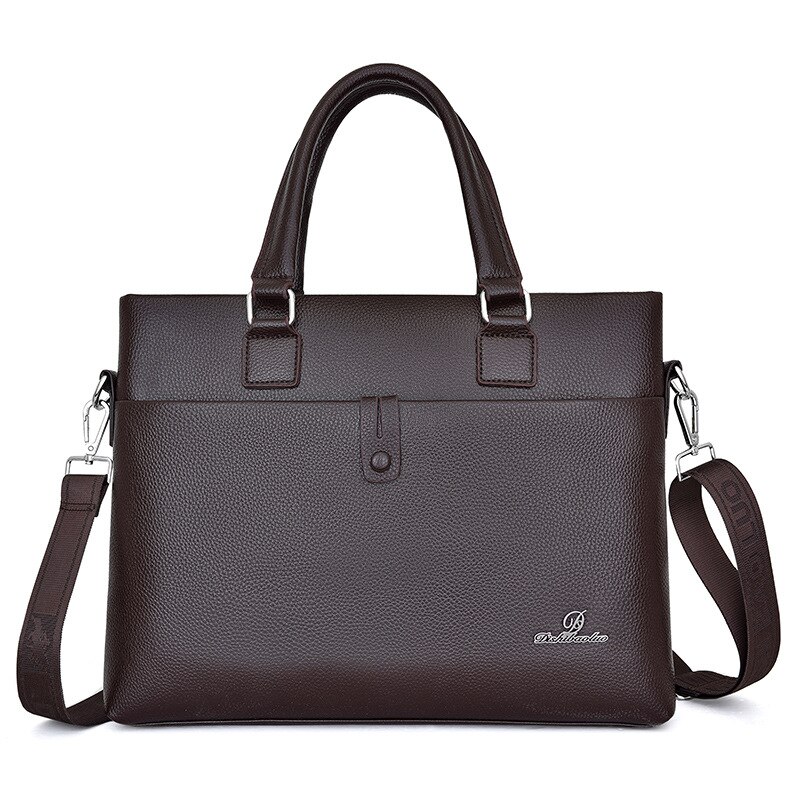 Men's Portable Computer Laptop Handbags Briefcase Large Capacity Attache Portfolio Bag Shoulder Crossbody Bag портфель мужской