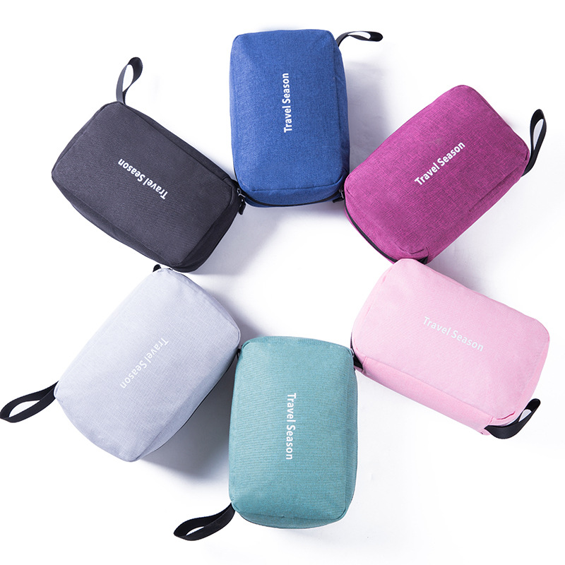Hommes femmes toilette maquillage cosmétique trousse de maquillage pochette voyage organisateur pour trousse de toilette insérer beauté douche nécessaire vanité