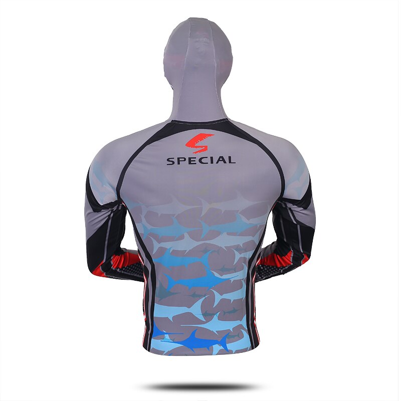 Daiwa Fishing Hoodie Anti-UV Sunscreen Sun Protection Face Neck Fishing Shirt Breathable Quick Dry Fishing Clothes