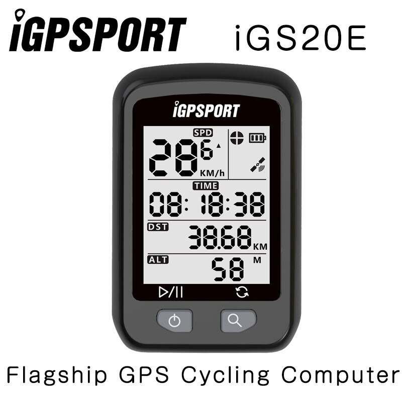 IGPSPORT iGS20E GPS, ordinateur de cyclisme intelligent IPX6 étanche, ordinateur de moto de route vtt, mileomètre sportif pour cycliste