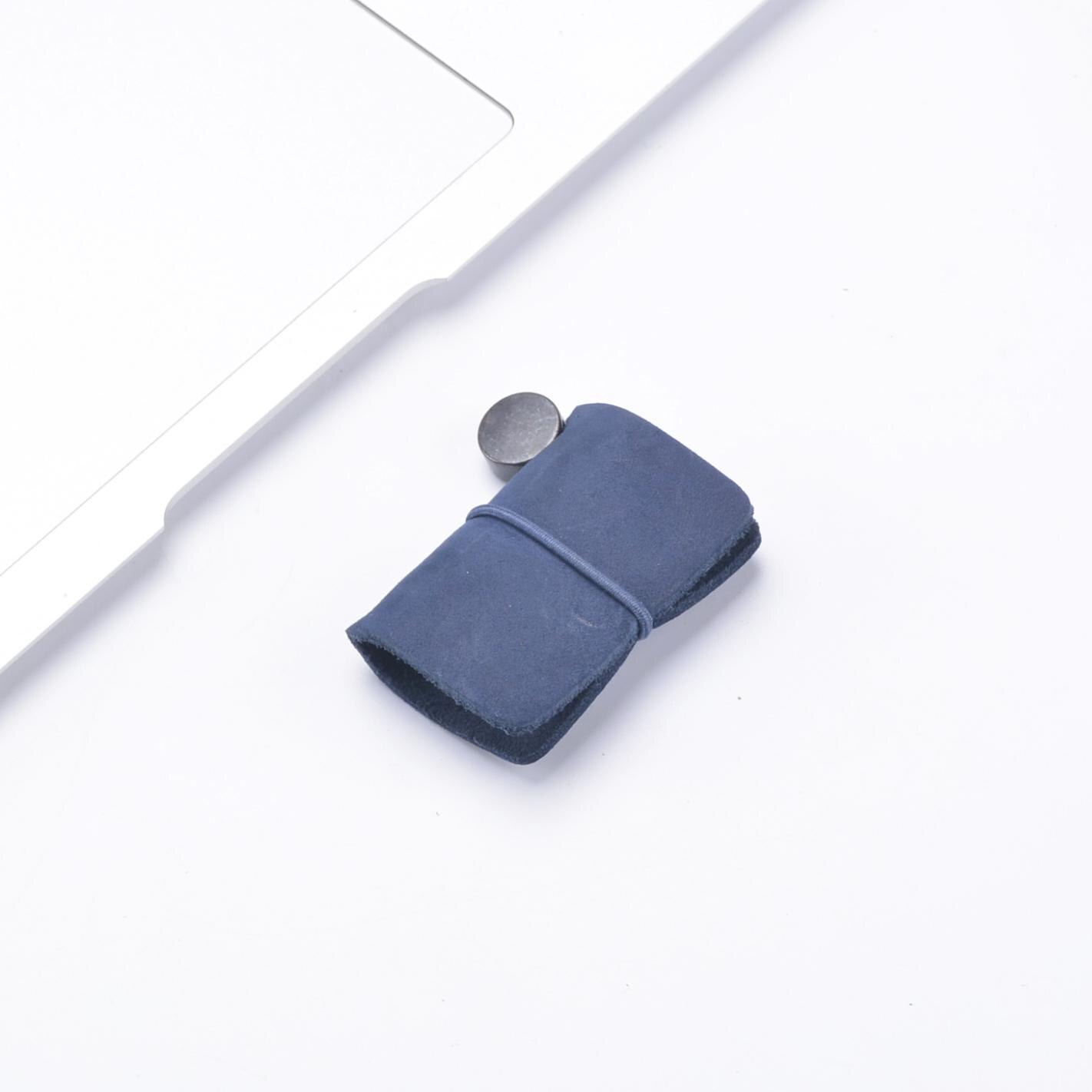 Fromthenon Vintage Retro Pendant For Midori Diary Leather Very Mini Travellers Notebook Decorative Tool Cute Kawaii Stationery: Blue