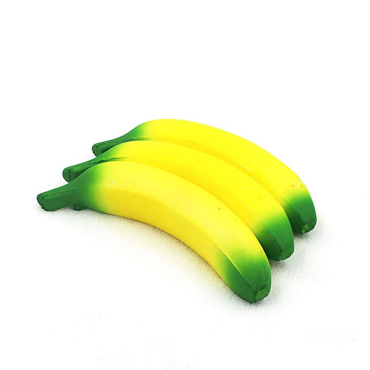 5 stks/pak Realistische PU Geurende Banana Squishy Squeeze Speelgoed Langzaam Stijgende Voedsel Vruchten Squishes Squishys Kidsl Speelgoed Squeeze Speelgoed