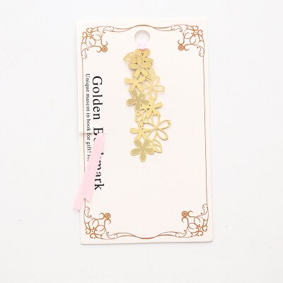 Sakura Metal Hollow Bookmark Chinese Stijl Kersenbloesems Bladwijzers Boek Map Kantoor Schoolbenodigdheden Briefpapier: 5