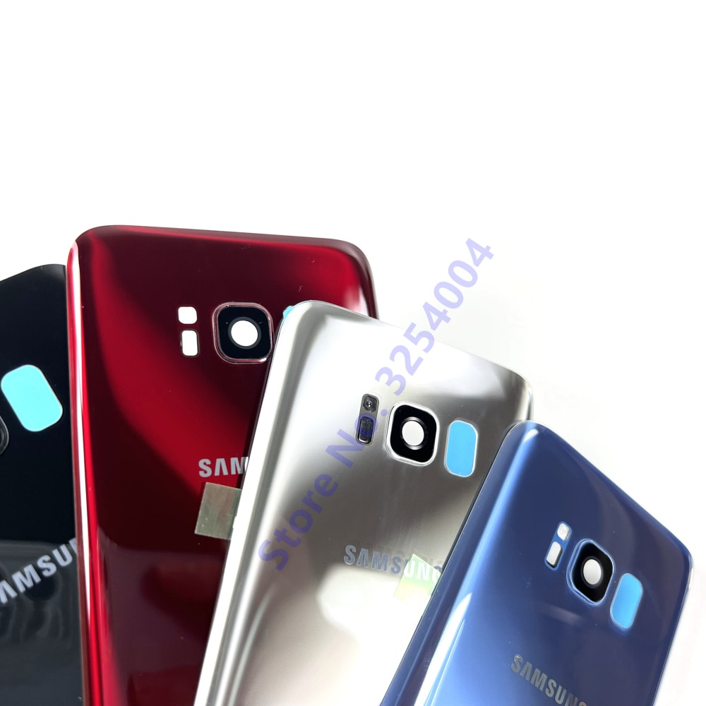 S8 vetro posteriore per Samsung Galaxy S8 G950 G950F/FD coperchio vetro batteria pannello posteriore S8 Plus S8 + G955 G955F custodia porta posteriore
