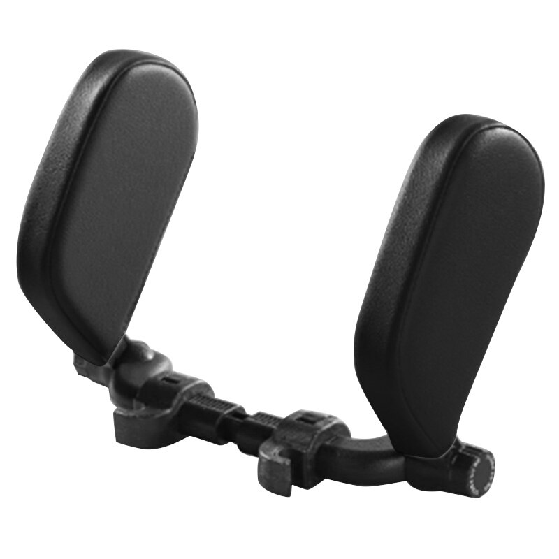 Bilsete nakkestøtte nakkepute side hodestøtte uttrekkbar sovestøtte  nj88: Svart