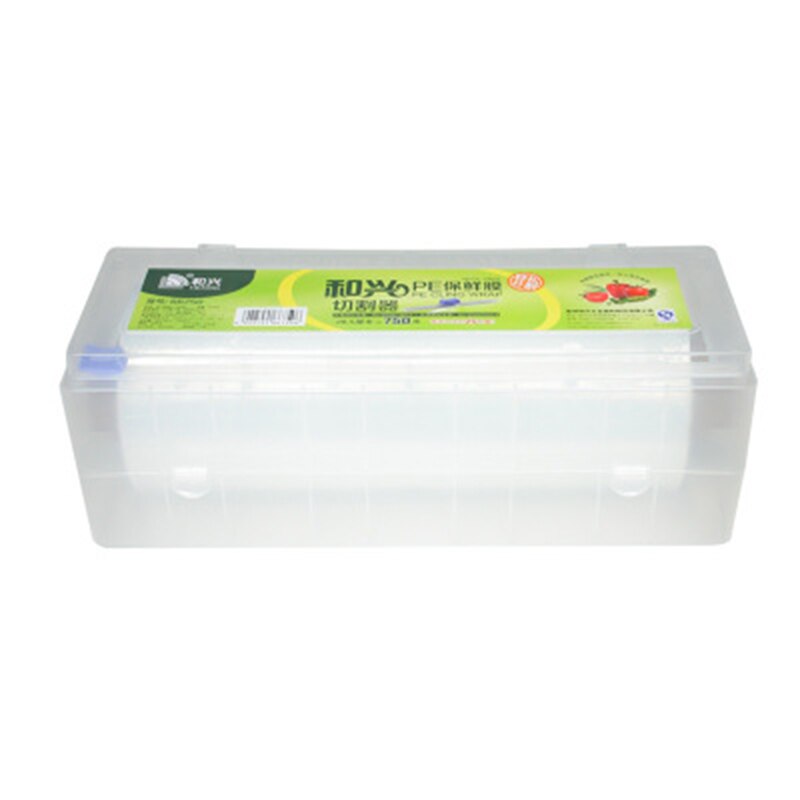 Food plastic wrap with cutter box PE plastic wrap large roll (Variety)