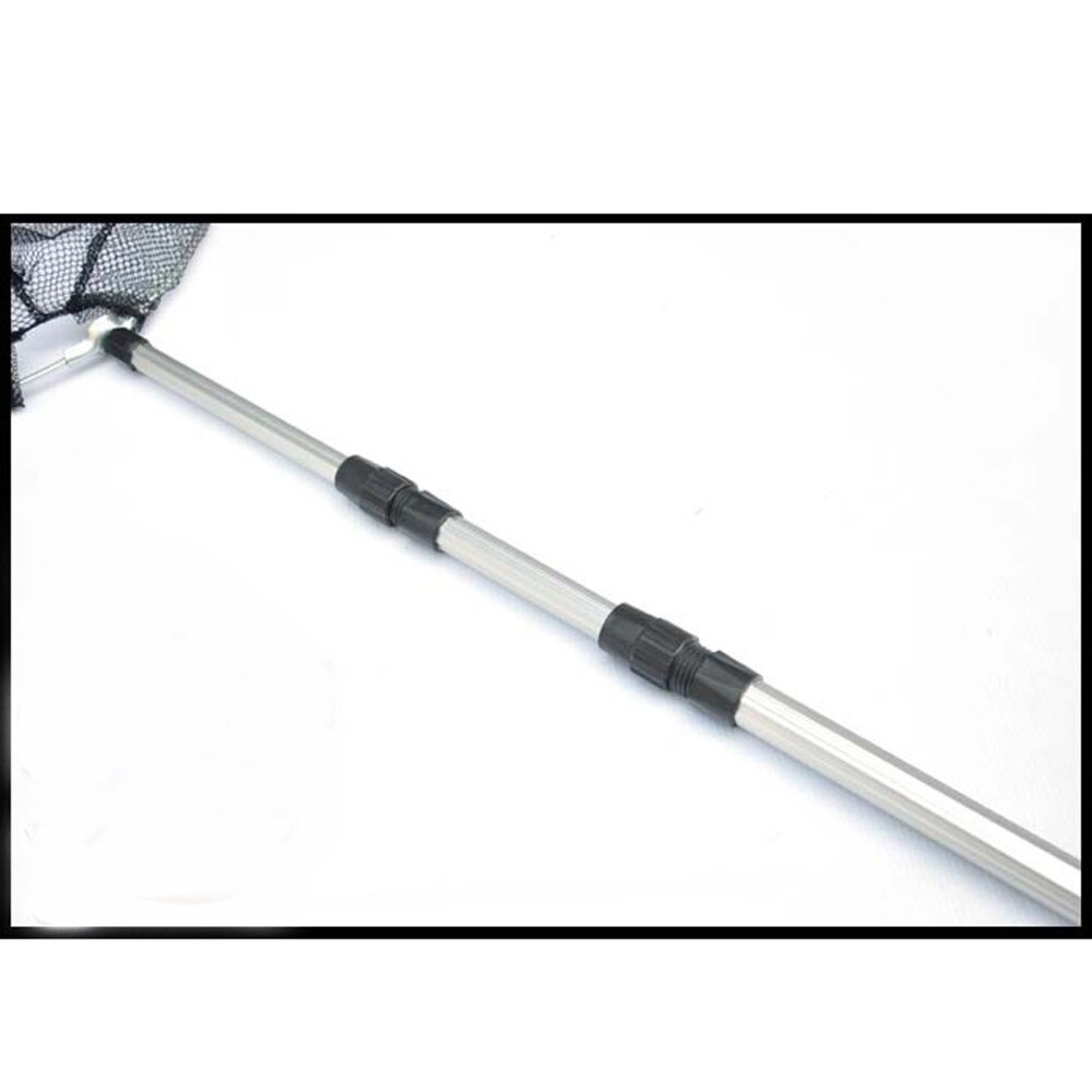 1.5M Folding Fishing Net Retractable Telescoping Aluminum Alloy Pole Super Folding Landing Net #jsw