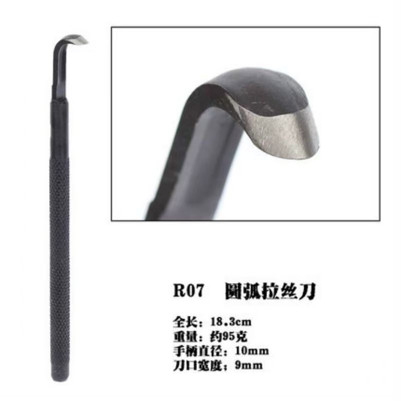 Bonsai Gereedschap Smeden Vleesmes Pick Mes Tekenmes Antisliphandvat Draadsnijgereedschap: green