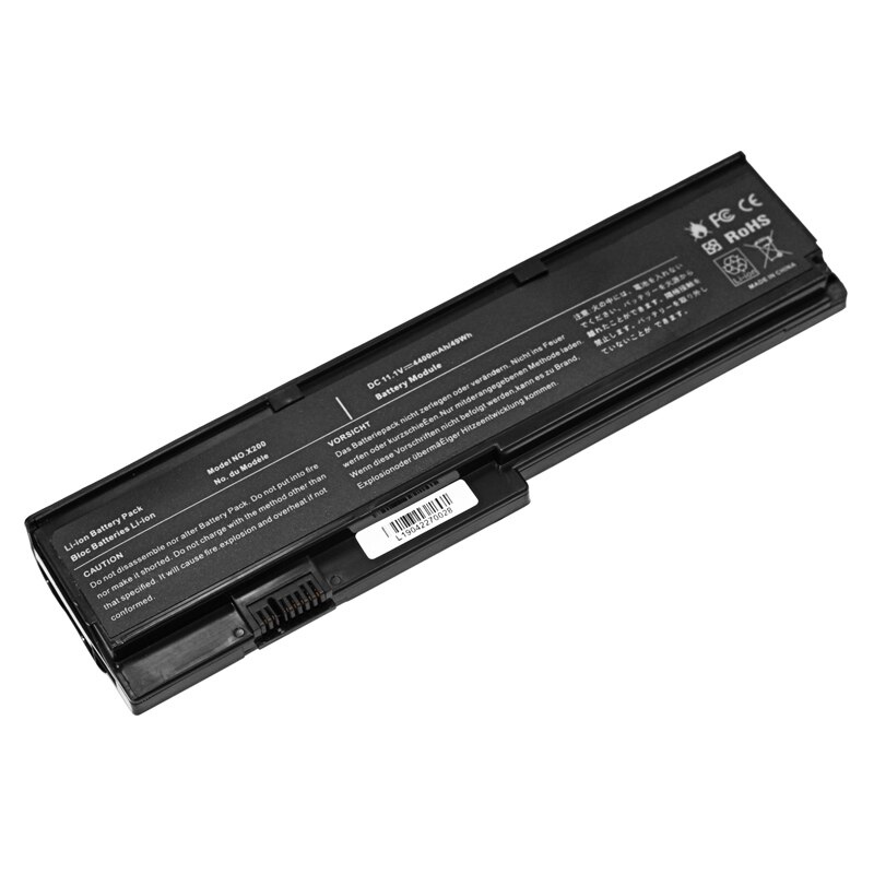 Batería de ordenador portátil para Lenovo ThinkPad X201 X201i X201s X200 X200s X200si 42T4835 3R9254 ASM 42T4537 42T4543 FRU 42T4536 42T4837
