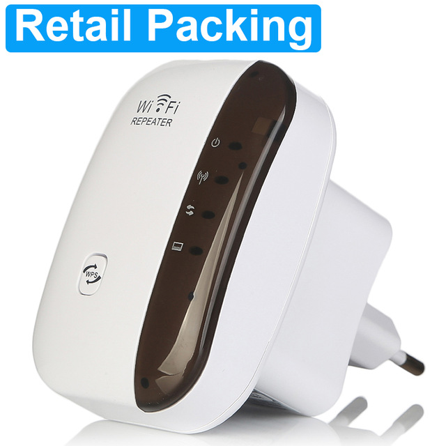 Wifi Repeater Wifi Extender 2.4G Wifi Versterker Router Wi-fi Booster Wireless Repeater Signaal Versterker Wi-fi Toegang punt: EU Plug / Original Box-White