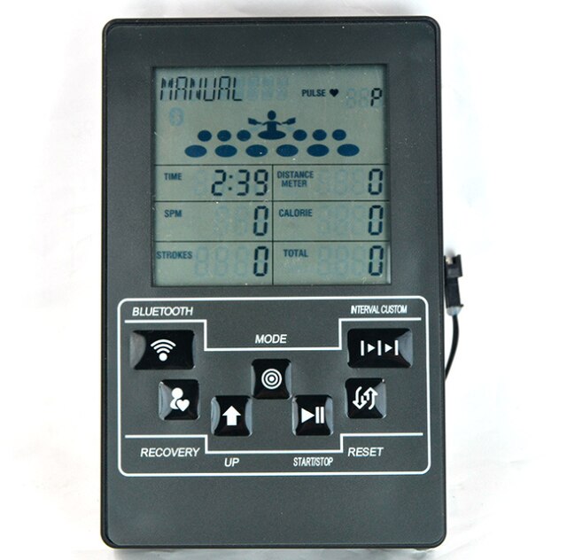 Household rowing machine water resistance hydraulic machine counter exercise bike counting table equipment counting table