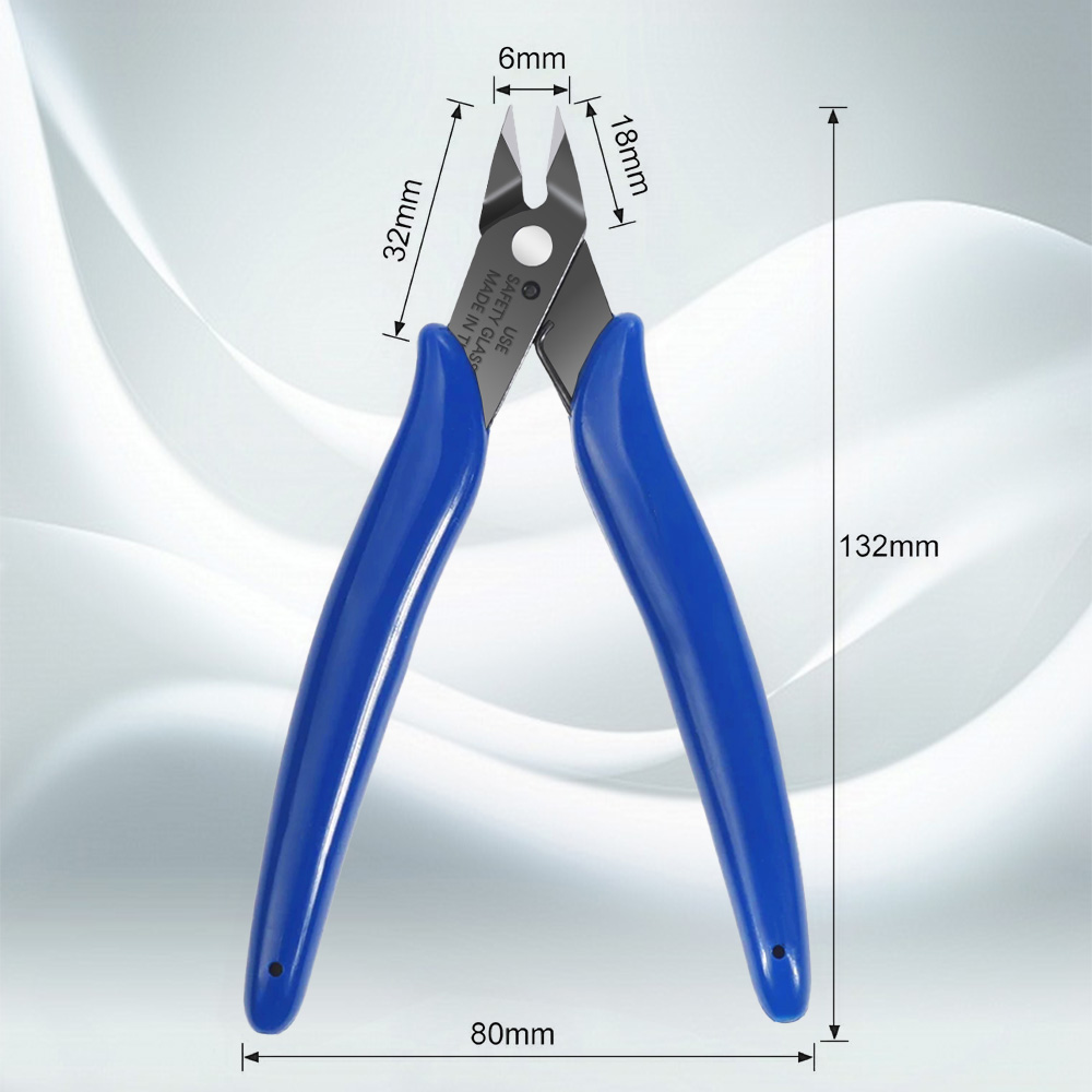 Electric Cleaner Side Cutter Multi-purpose DIY Electronic Diagonal Plier Side Cut Nipper Wire Cutter PLATO 170 3D Printer Parts