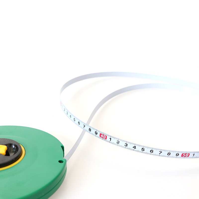Steel Tape Measure Retractable Measuring Measurement Metric 50m 30m 20m Ruler Portable Measuring-Tape Disc Measures Engineering