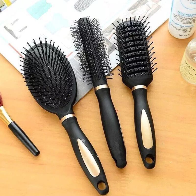 3 Soorten Massage Ovale Haar Kam Ronde Rechthoek Borstel Anti Statische Detangling Luchtkussen Haren Spa Kappers Styling Tool
