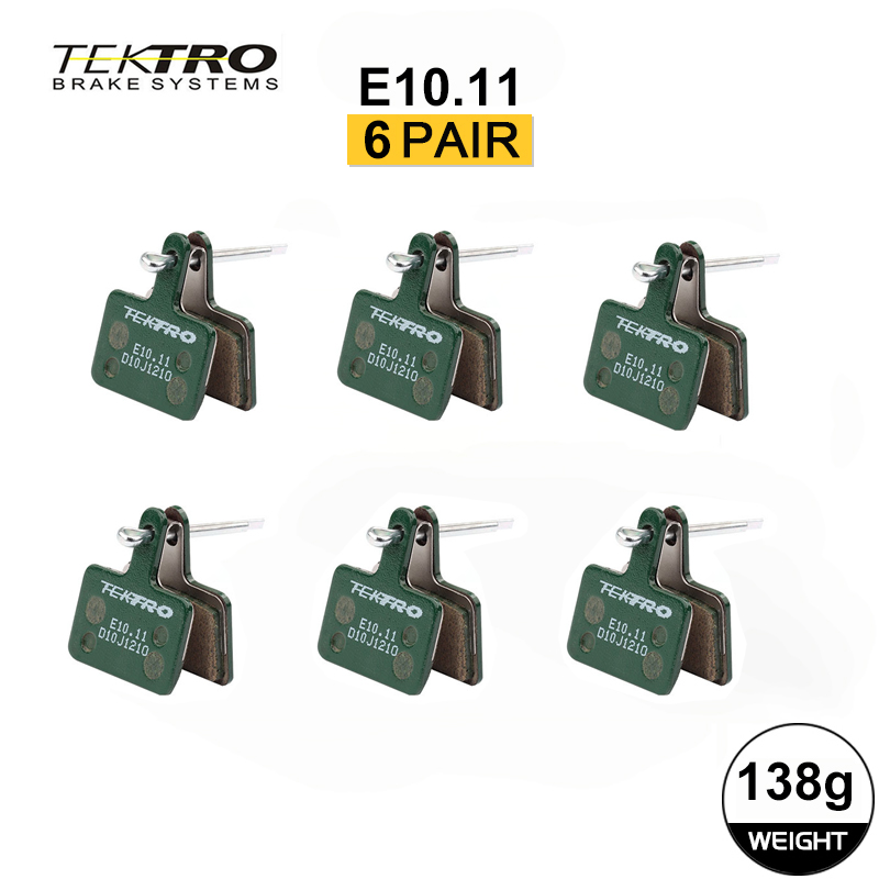 TEKTRO E10.11 Bremsbeläge Scheibenbremsbeläge MTB Bremsbeläge Metall Keramik Scheibenbremsbeläge für Shimano M335 M395 Fahrradzubehör: Burgunderrot