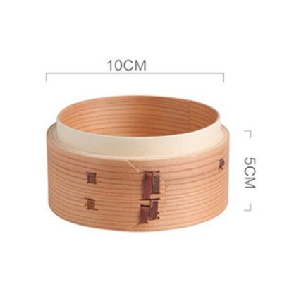 Round Bamboo Steamer For Chinese Food Xiaolongbao Jiaozi Steam Bread Safe Healthy China Style Bamboo Wooded Cooker Steamed Grid: bamboo steamer-9