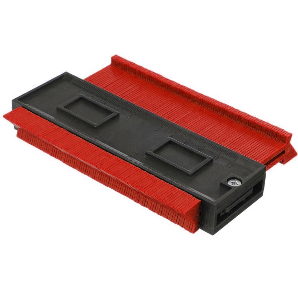 Plastic Irregular Shaper Profile Ruler Gauge Duplicator Contour Scale Template Curvature Scale Tiling Laminate General Tools