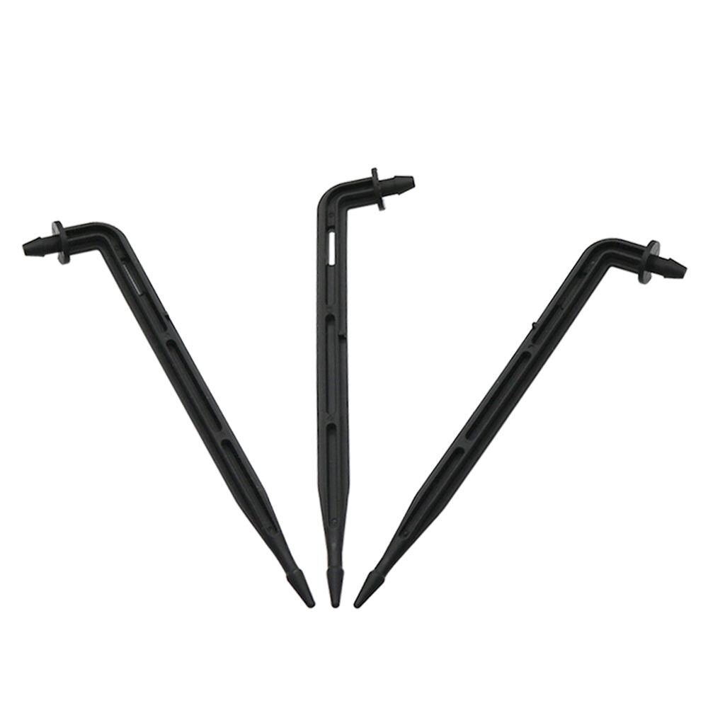 3mm Elbow Arrow Dripper Curved Bend Drip Head Emitter Garden Plants Micro Drip Irrigation Dripper 3/5mm Hose Interface 400pcs