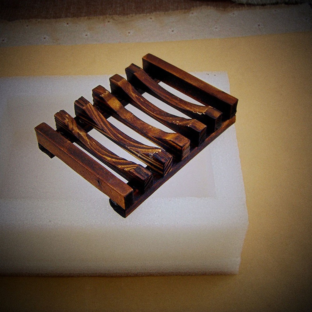 Estuche protector de jabón de madera para baño, 2 unidades, cubierta para fregadero, bañera, plato de ducha