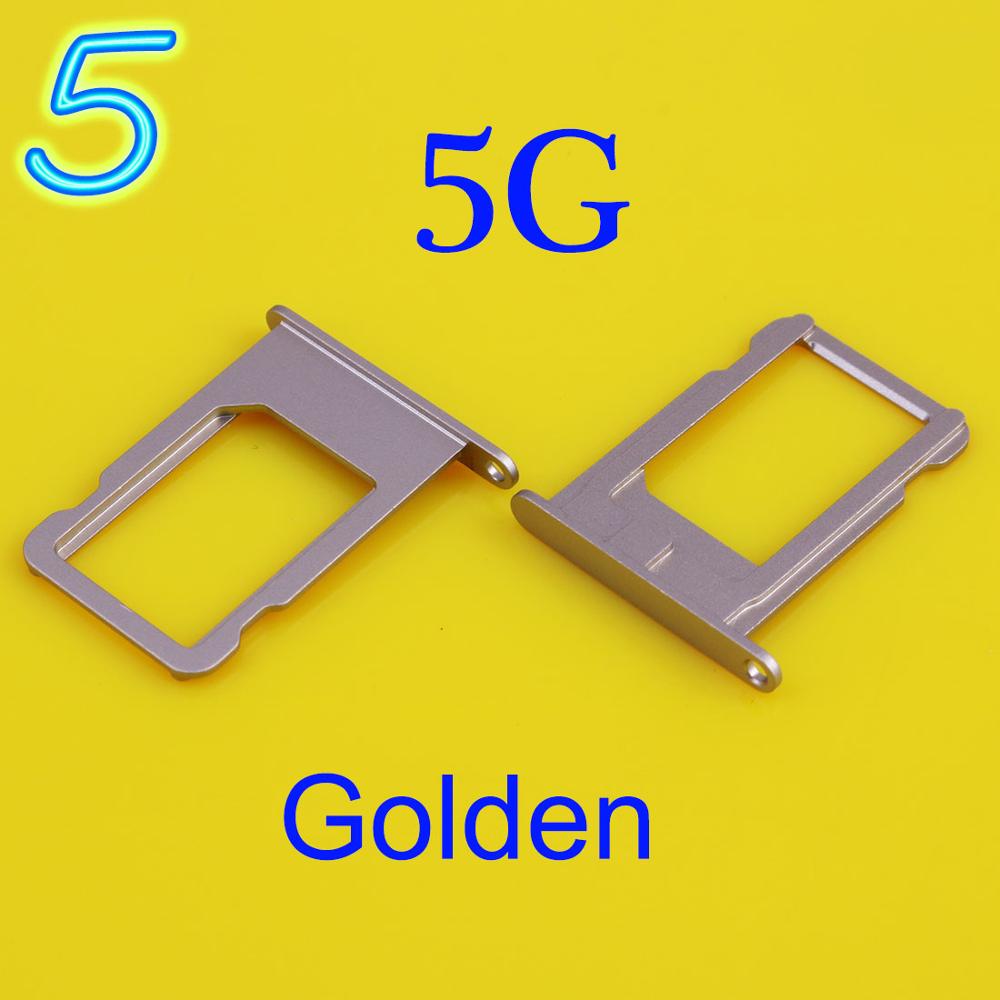 Micro SIM Card Tray Holder Slot Replacement Silver Gold for Apple for iphone 4 4G 4S 5 5G 5s 6 6plus 6s 6splus 7 7plus: No5