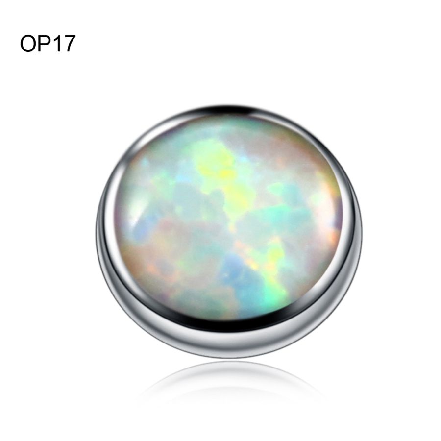 1 pieza G23 Piercing de titanio Micro Dermal CZ gema Micro ancla dérmica cristal Top Piercings dérmicos Piercing de superficie 14G joyería del cuerpo: RED